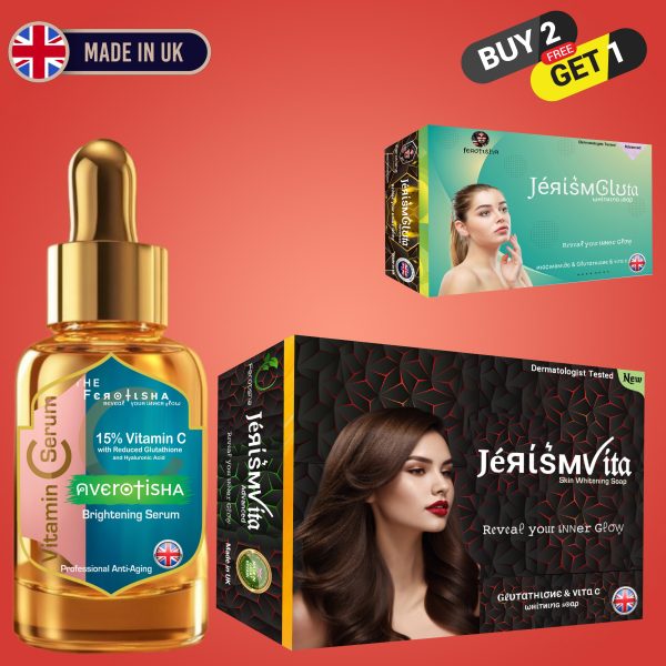 JerismVita Soap & Averotisha Serum (Bundle)